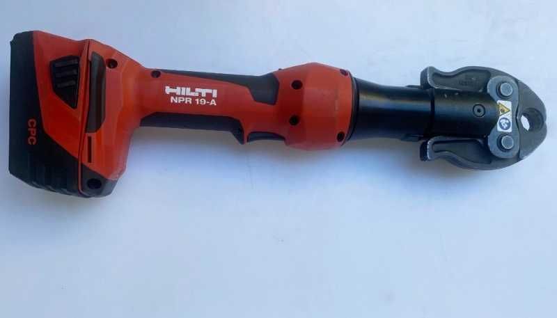 Hilti NPR 19-A - Акумулаторна преса за фитинги!