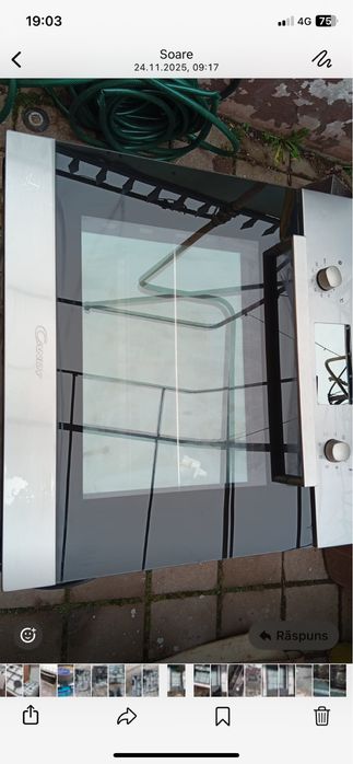 Vand cuptor electric si plita pe gaz, stare foarte buna de funcționare