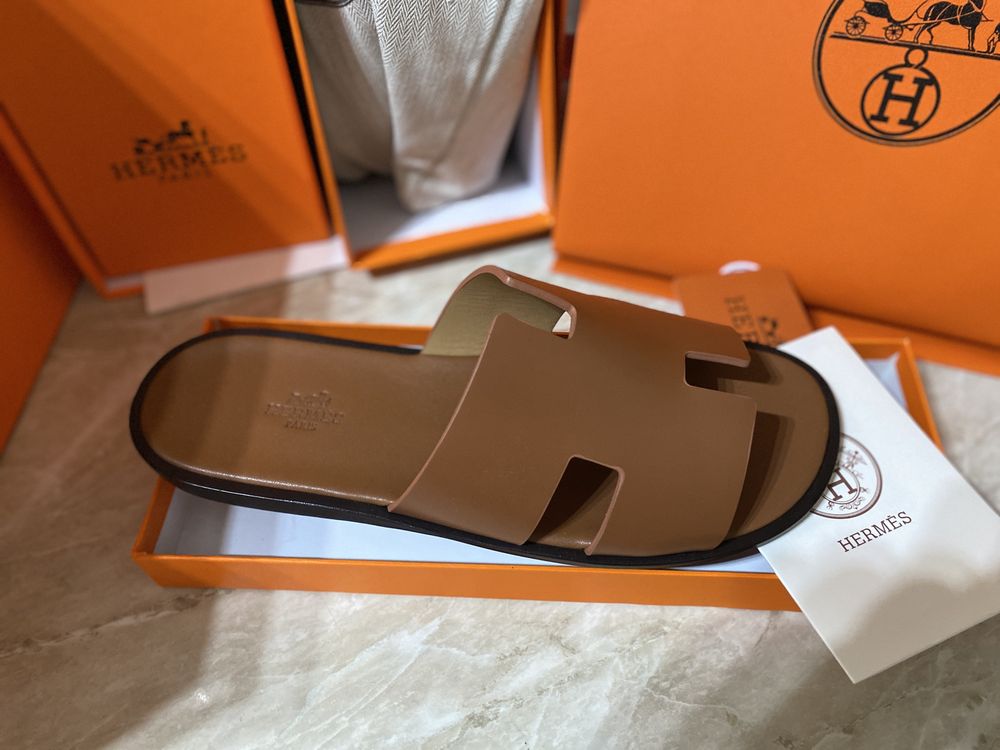 Papuci Hermes Premium fullbox