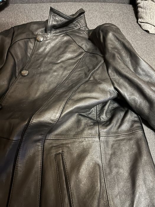 geaca de piele naturala 4xl femei