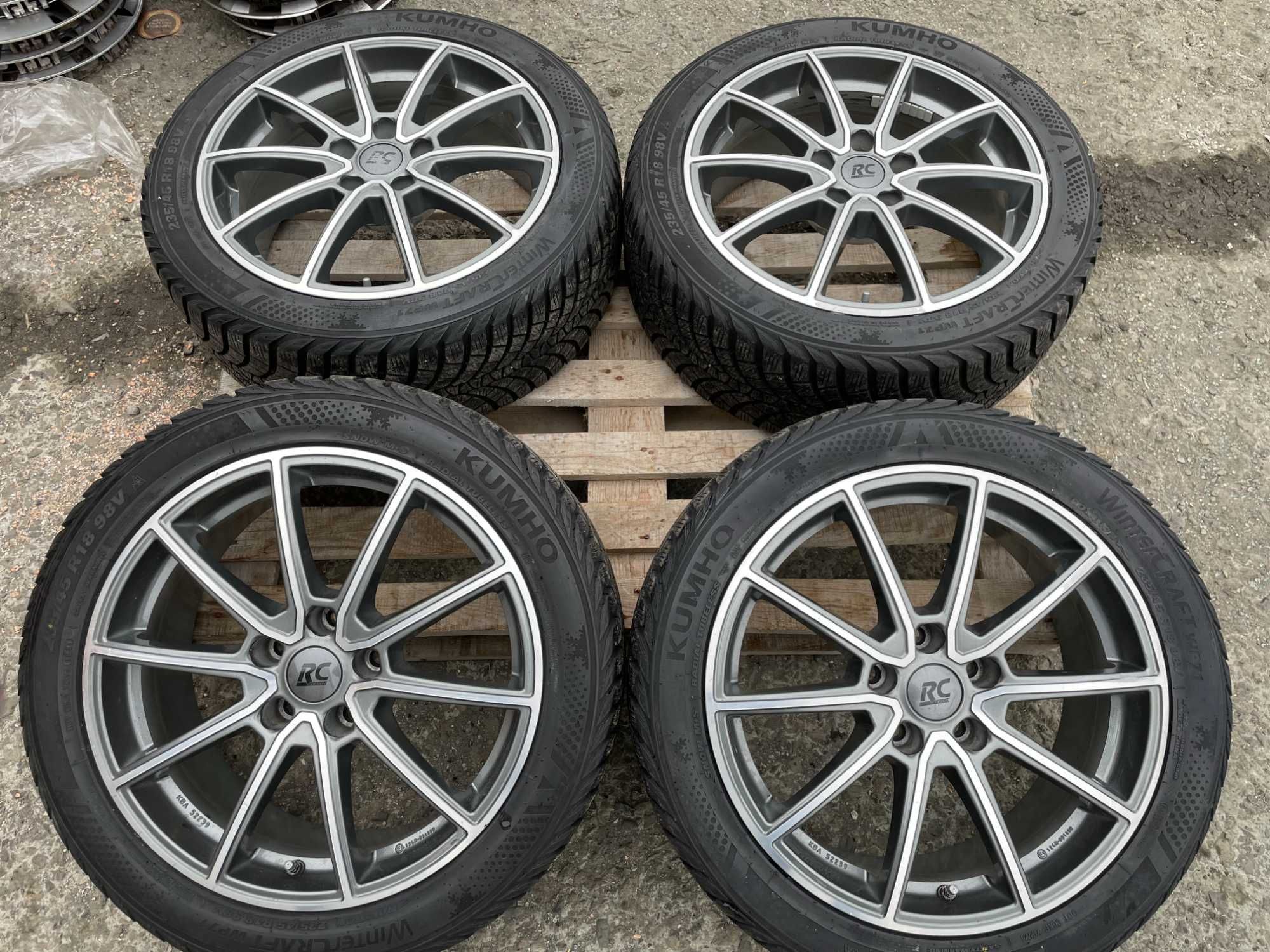 18 джанти 5х115 OPEL INSIGNIA Опел Инсигния 7,5J et41 235/45/18 Kumho