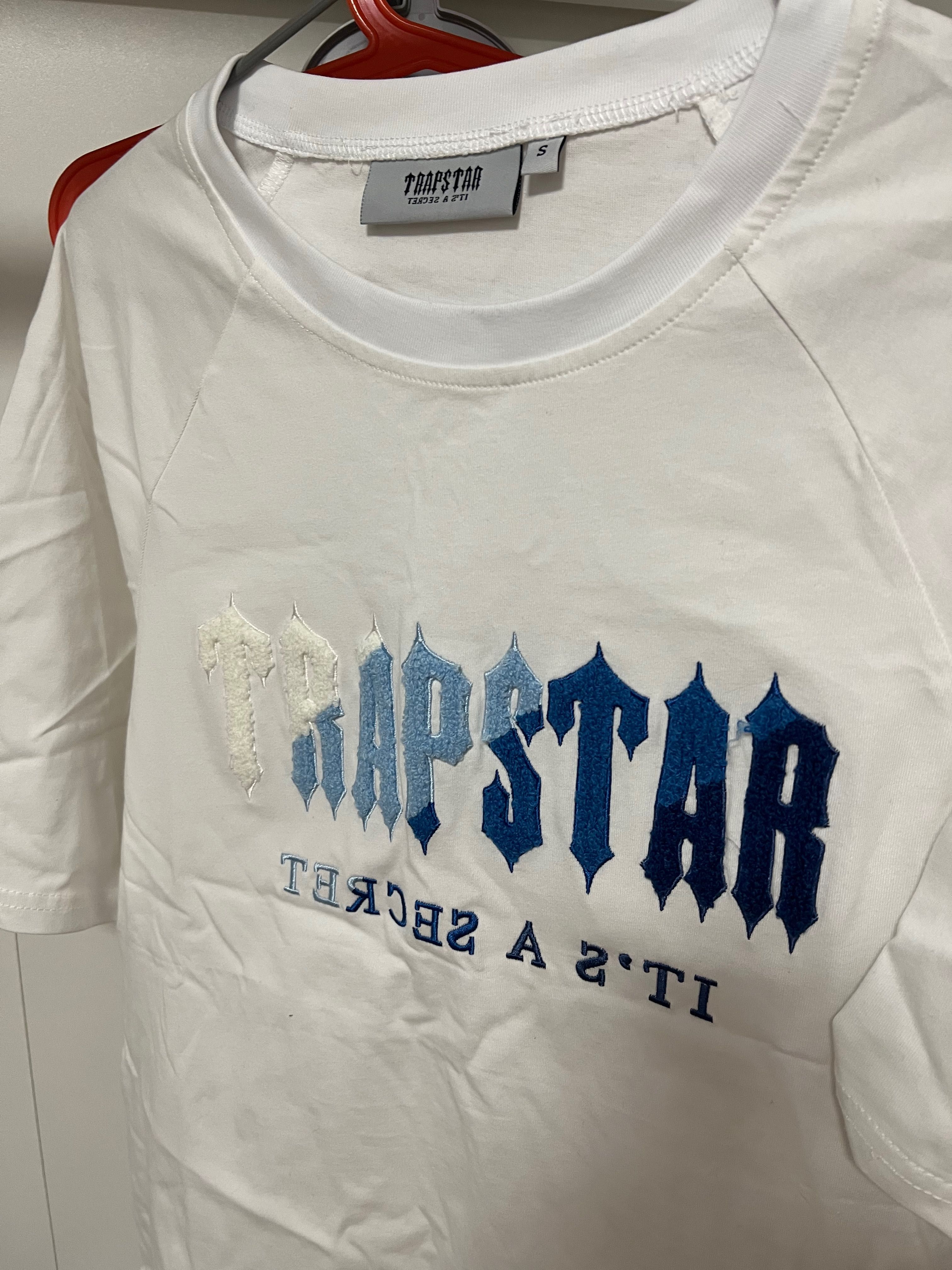 Trapstar tricou Blue/White White Tee, masura S, nou