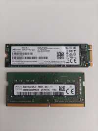 Micron M2 2280 256GB SSD | SK hynix 8GB 2400MHz DDR4 SODIMM
