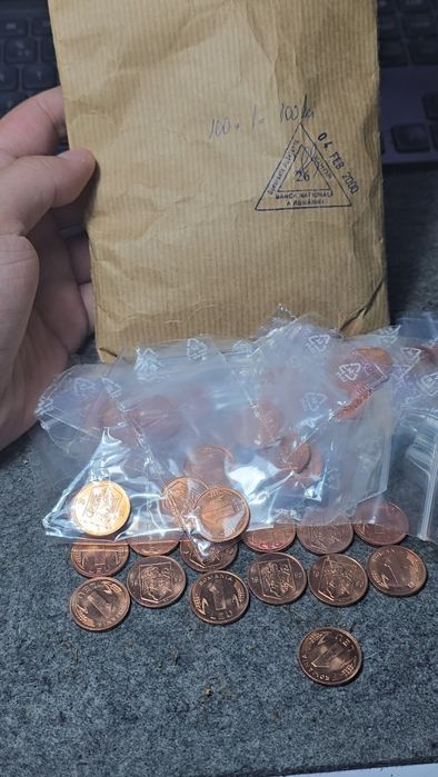 Moneda 1 leu 1996 UNC
