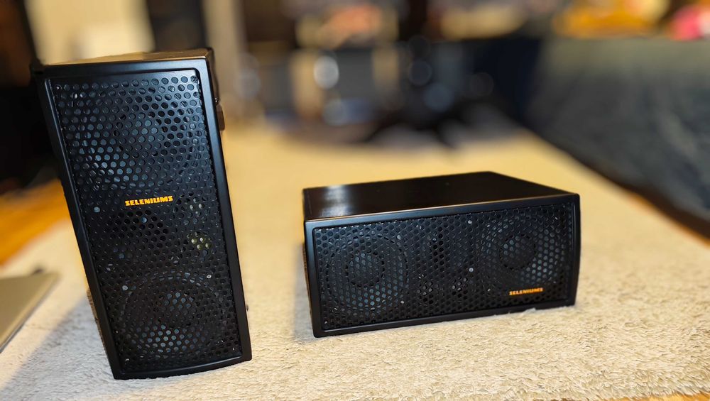 Професионални пасивни тонколони 300W RMS с говорители PAudio