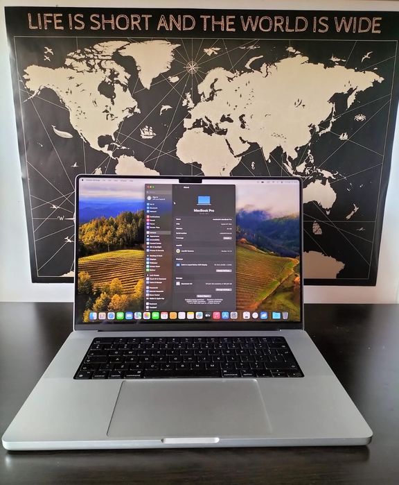 MacBook Pro 16" (2021), M1 Max, 64 GB, 1TB