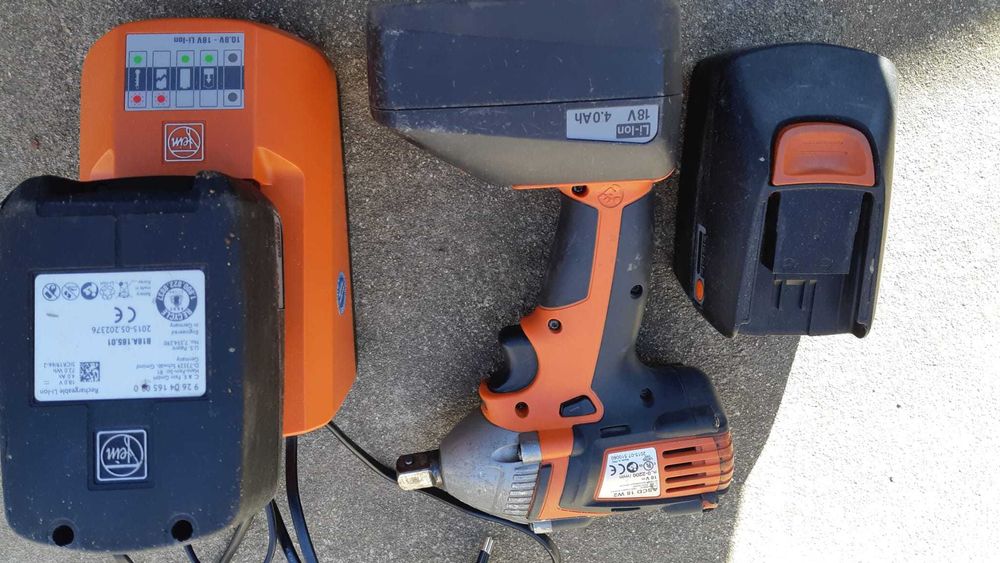 Bormașină cu percuție și acumulator FEIN ASCD 18 W2