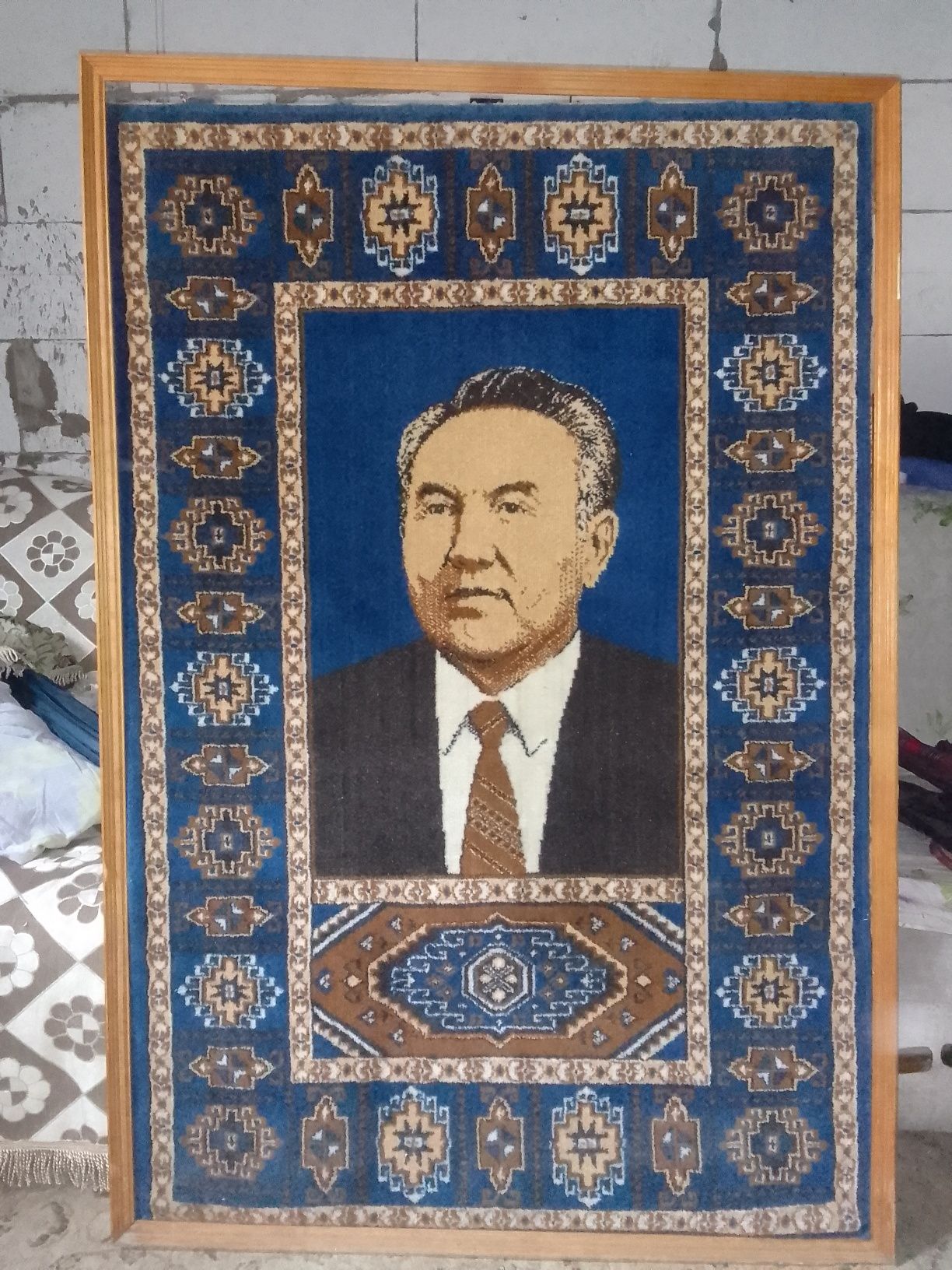 Продам портрет первого Президента РК ручная работа