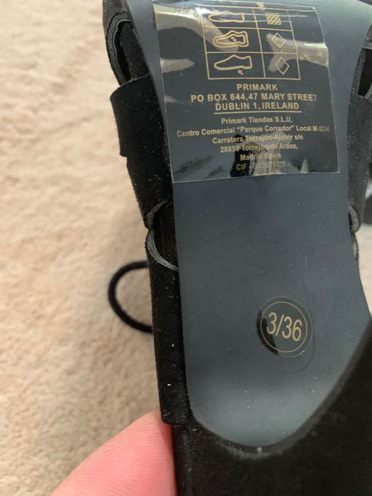 Pantofi Grezzo Italia 3/36