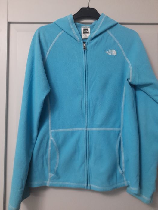 Hanorac The North Face, polar, cu glugă