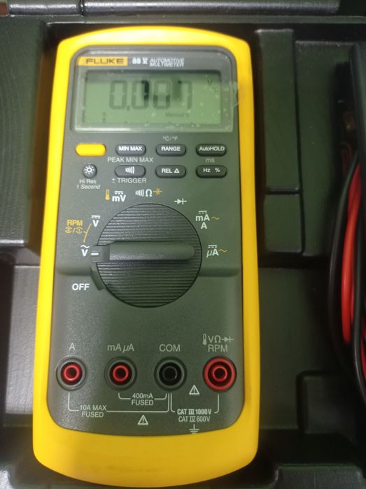 Цифровой мультиметр Fluke 88-V (Промышленный тестер-пробник