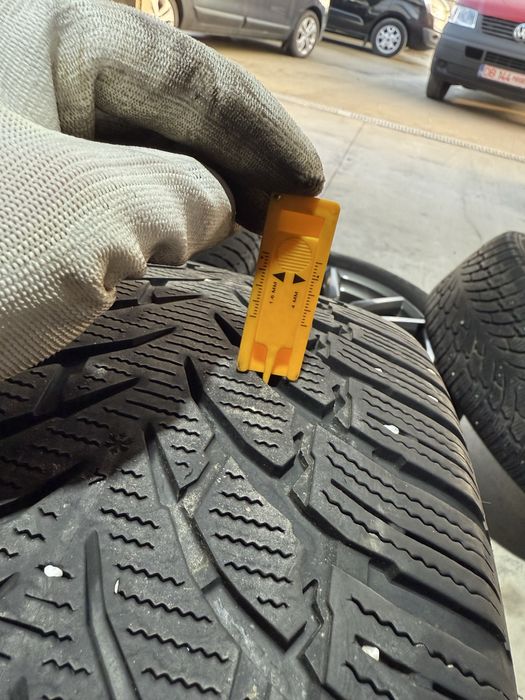 Jante aliaj BMW G01 G02 X3 X4 r19 + anvelope iarna