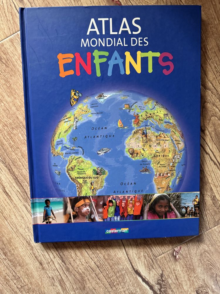 Atlas pentru copii - limba franceza