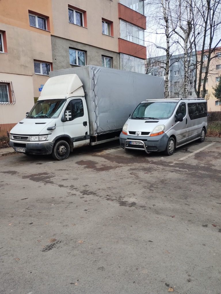 Transport marfa prelata 6,2 m și persoane