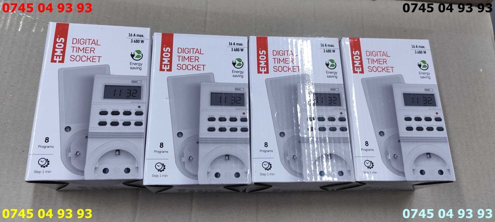 priza prize programabile 3680W 16A noi in cutie pret pe bucata