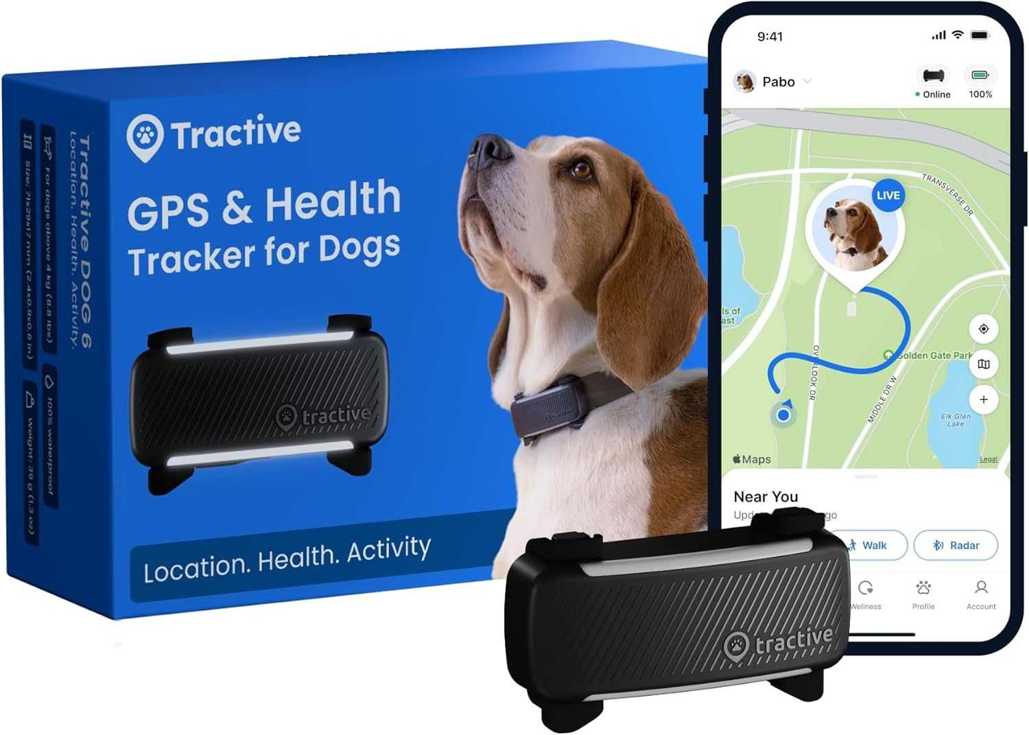 GPS,  Smart  тракер за кучета