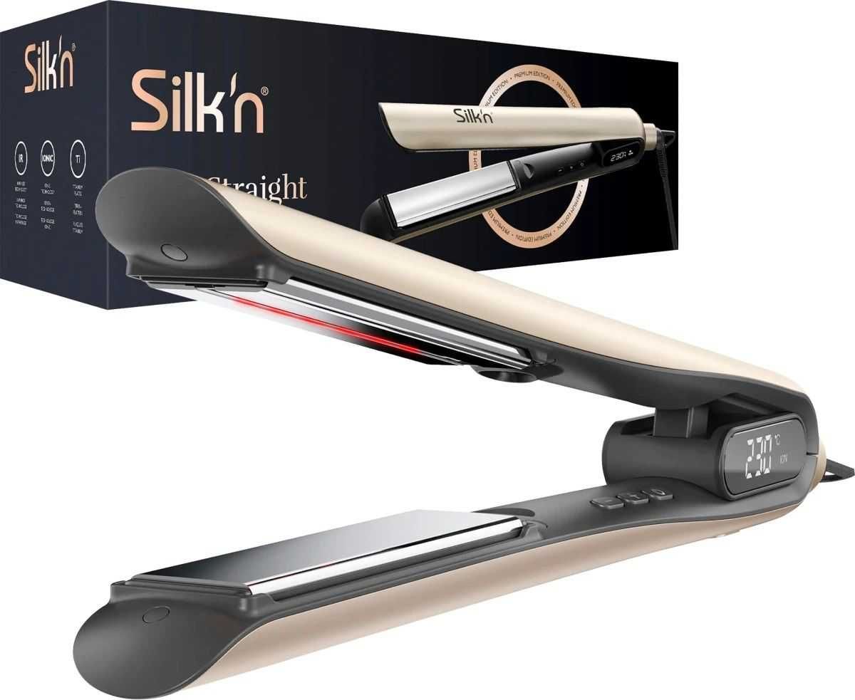 !!!Ново!!! SILK'N SilkyStraight инфраред преса за изправяне