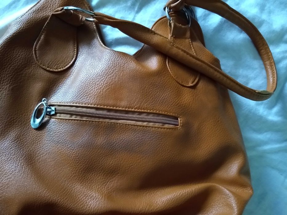 Кожена дамска чанта