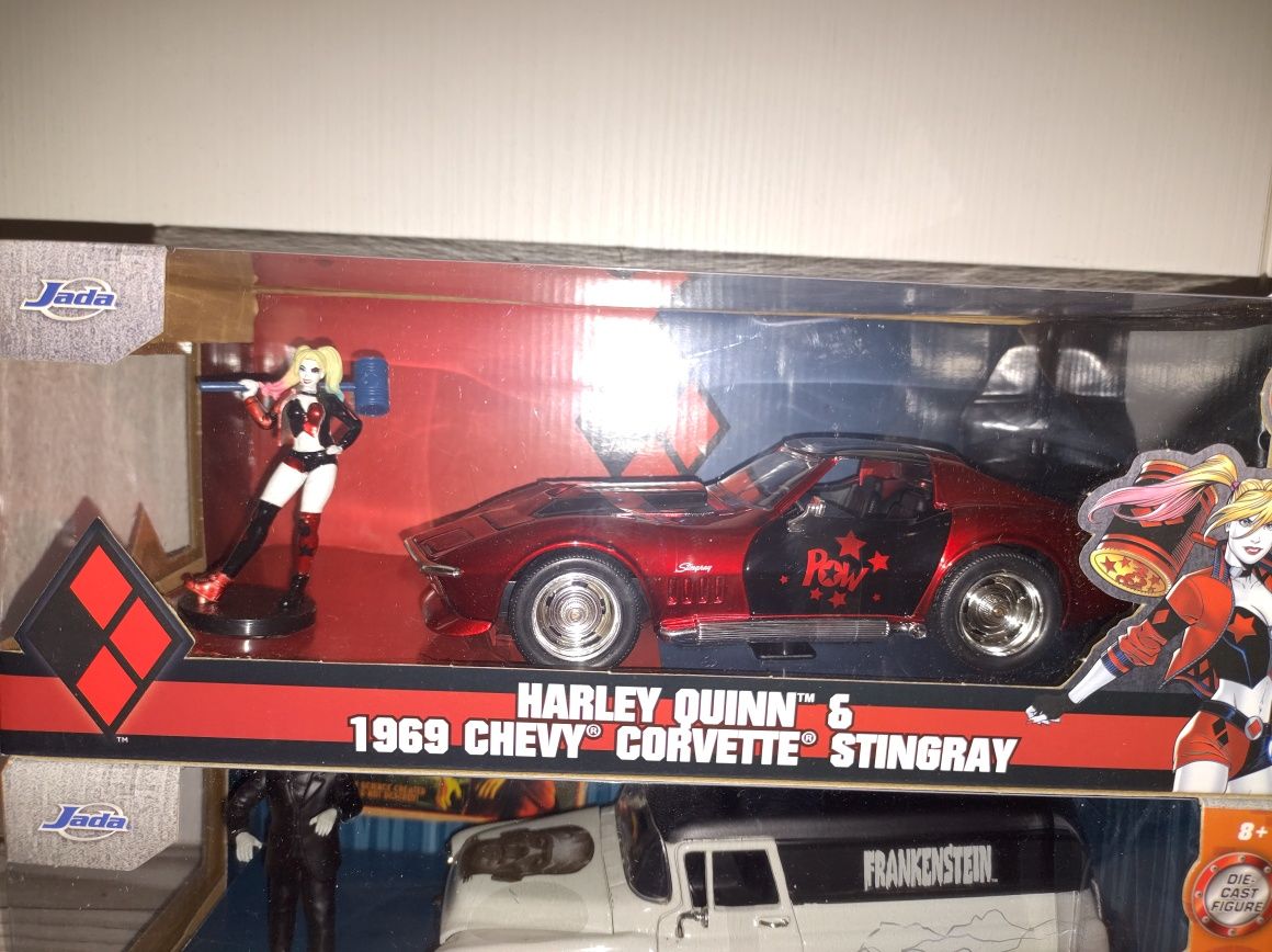 Chevy Corvette Stingray 1969 Harley Quinn 1:24 Jada