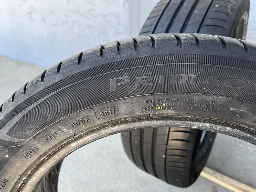 2 бр. летни гуми 215/55/18 Michelin 5,5 mm DOT 2617