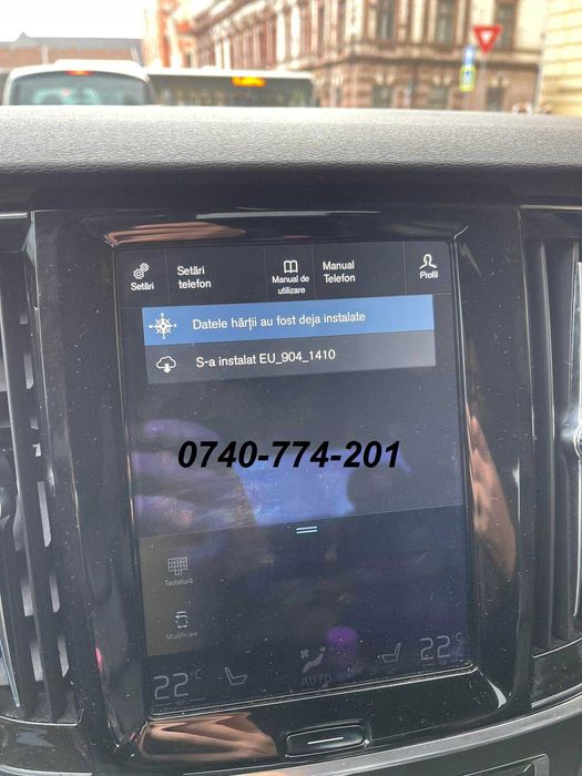 Actualizare Harti 2025 Navigatie VOLVO XC90/XC60/XC40/XC70/S90/V90/S60