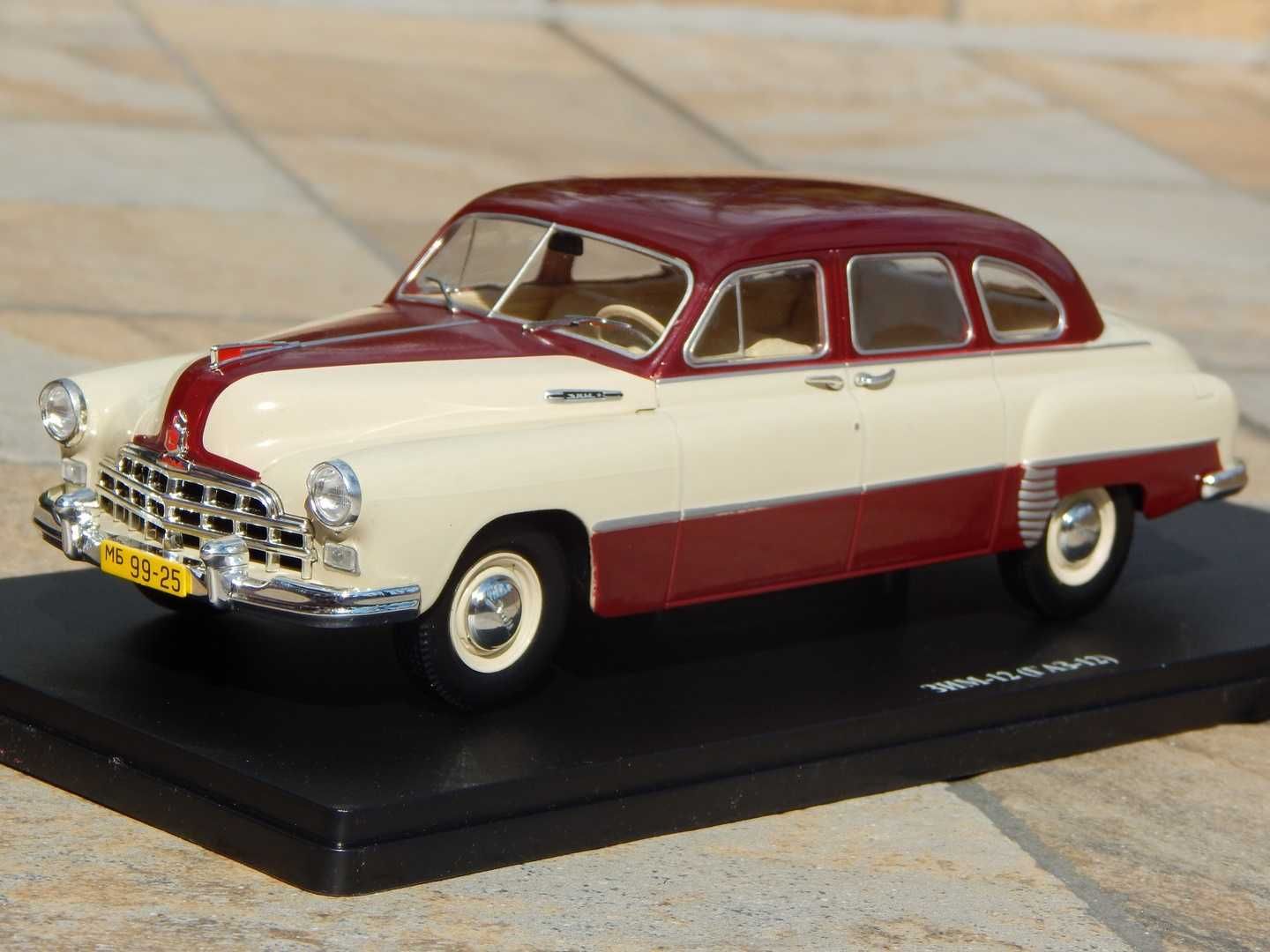 Macheta limuzina prezidentiala lux GAZ-12 ZiM 1950 (Buick Super) 1:24