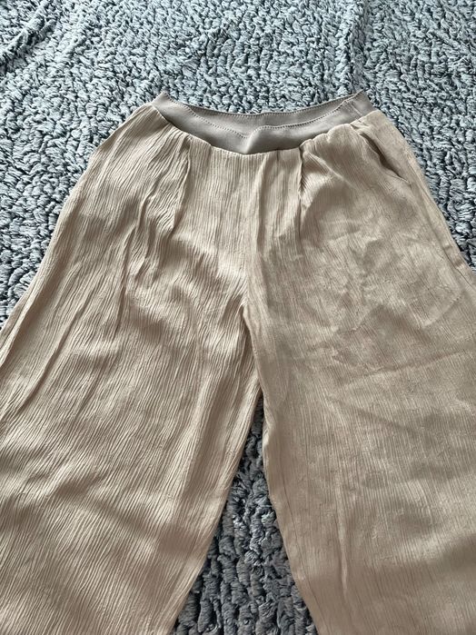 Vand pantalon viscoza creponata,nou,Mago ,XL,bej,talie elastica