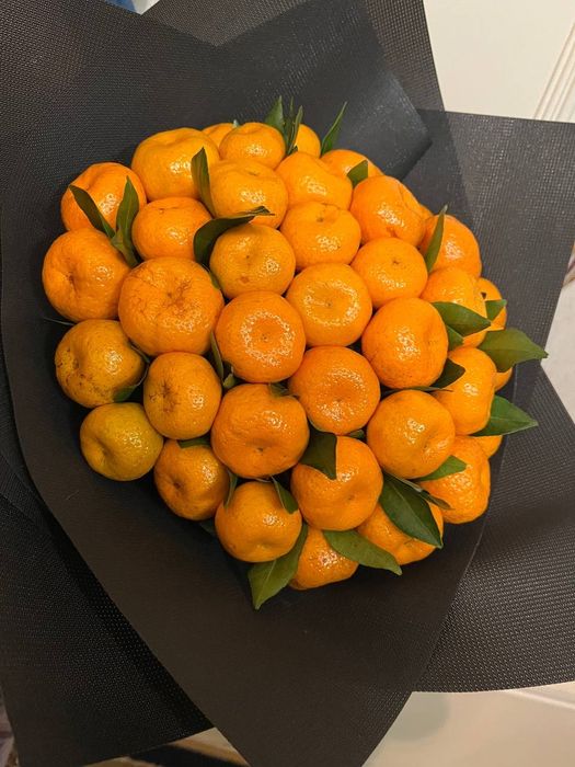 Mandarin buket gul