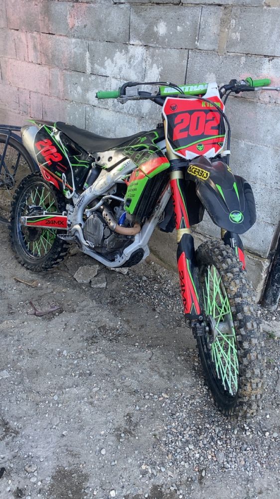 Vand cross Kawasaki kxf 250 2016