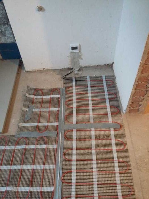 cablu de incalzire dublu izolat asezat in sapa