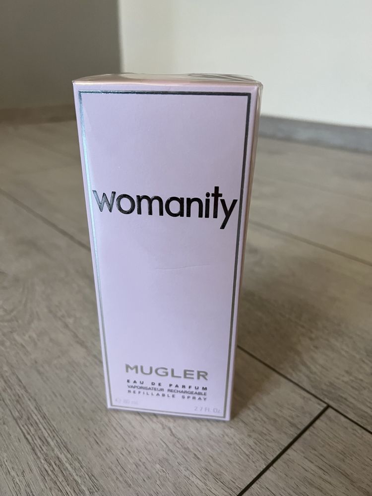 Apa de parfum Thierry Mugler  - Womanity 80ml sau Refill 100 ml