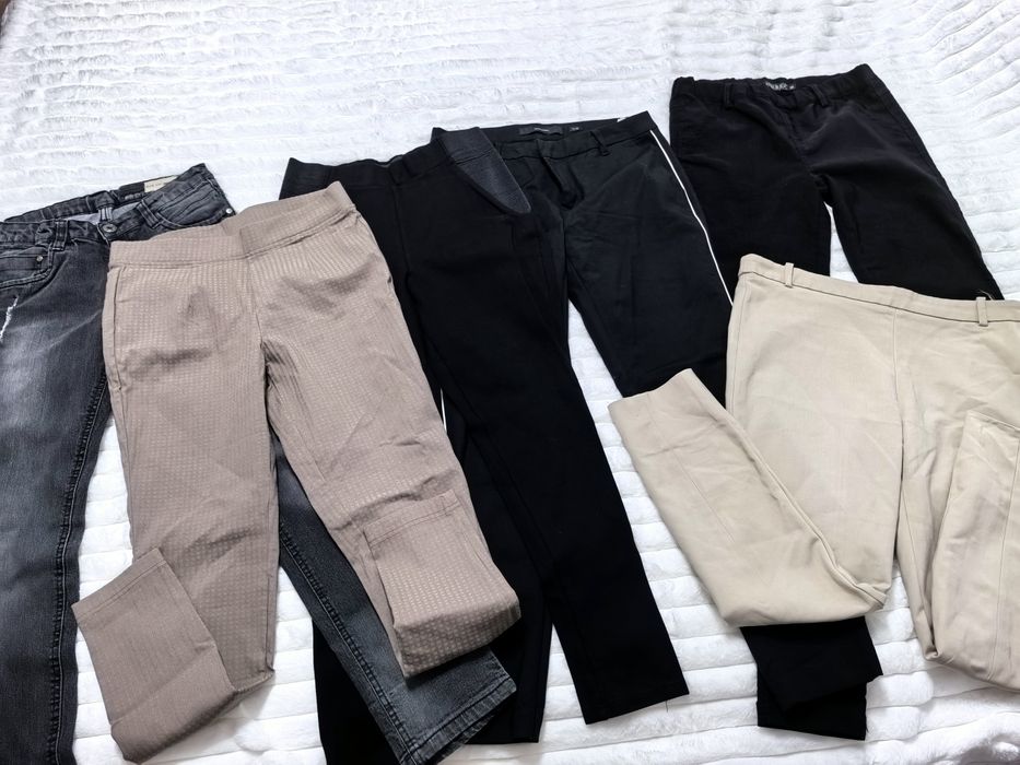 Lot 6 perechi pantaloni dama mărimea M