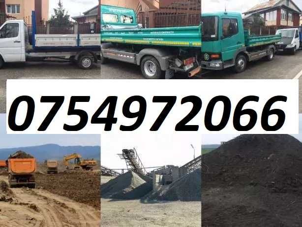 Balast, nisip,sorturi piatra Beton  balastru, asfalt frezat, calcar