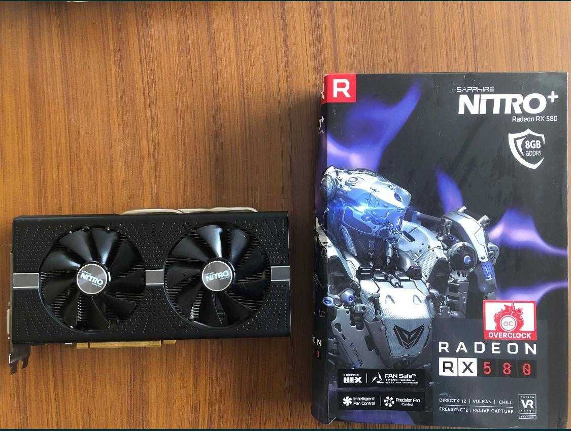 МАЙНИНГ ФЕРМА RX 580 Sapphir Nitro plus 8 GB - 32 видеокарты !!!