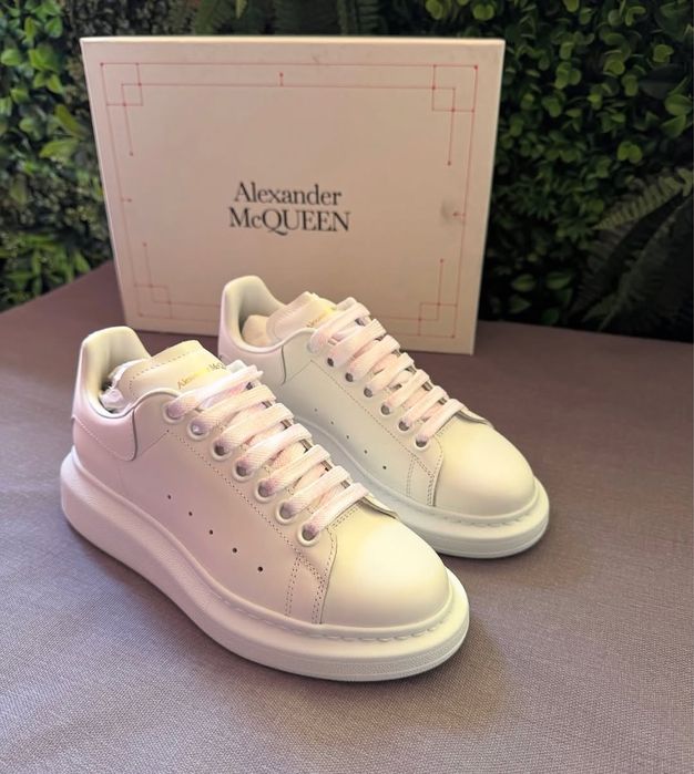 Alexander McQueen Men's Oversized Sneaker White