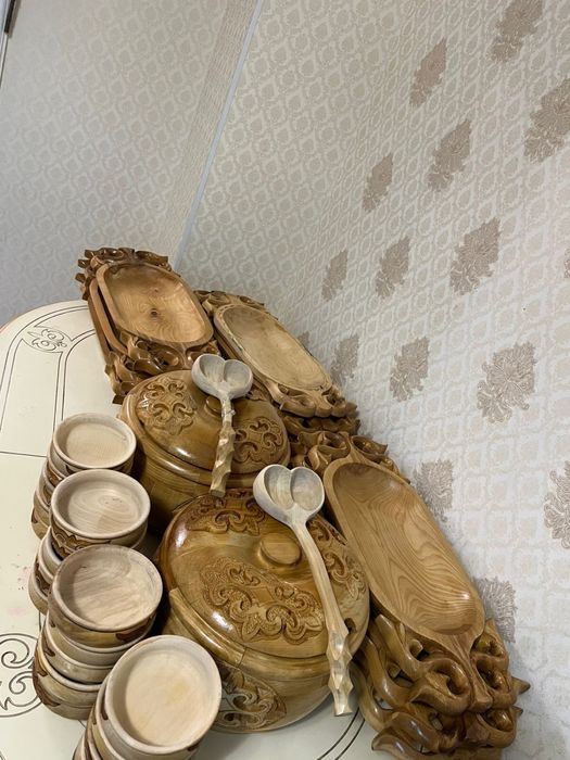 Астау , Ет табак , Қымыз табақ