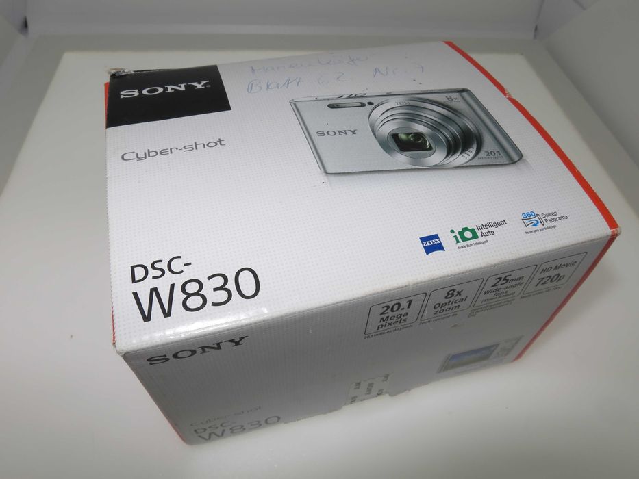 SONY Cyber-shot W830 компактен цифров фотоапарат дигитална камера НОВ