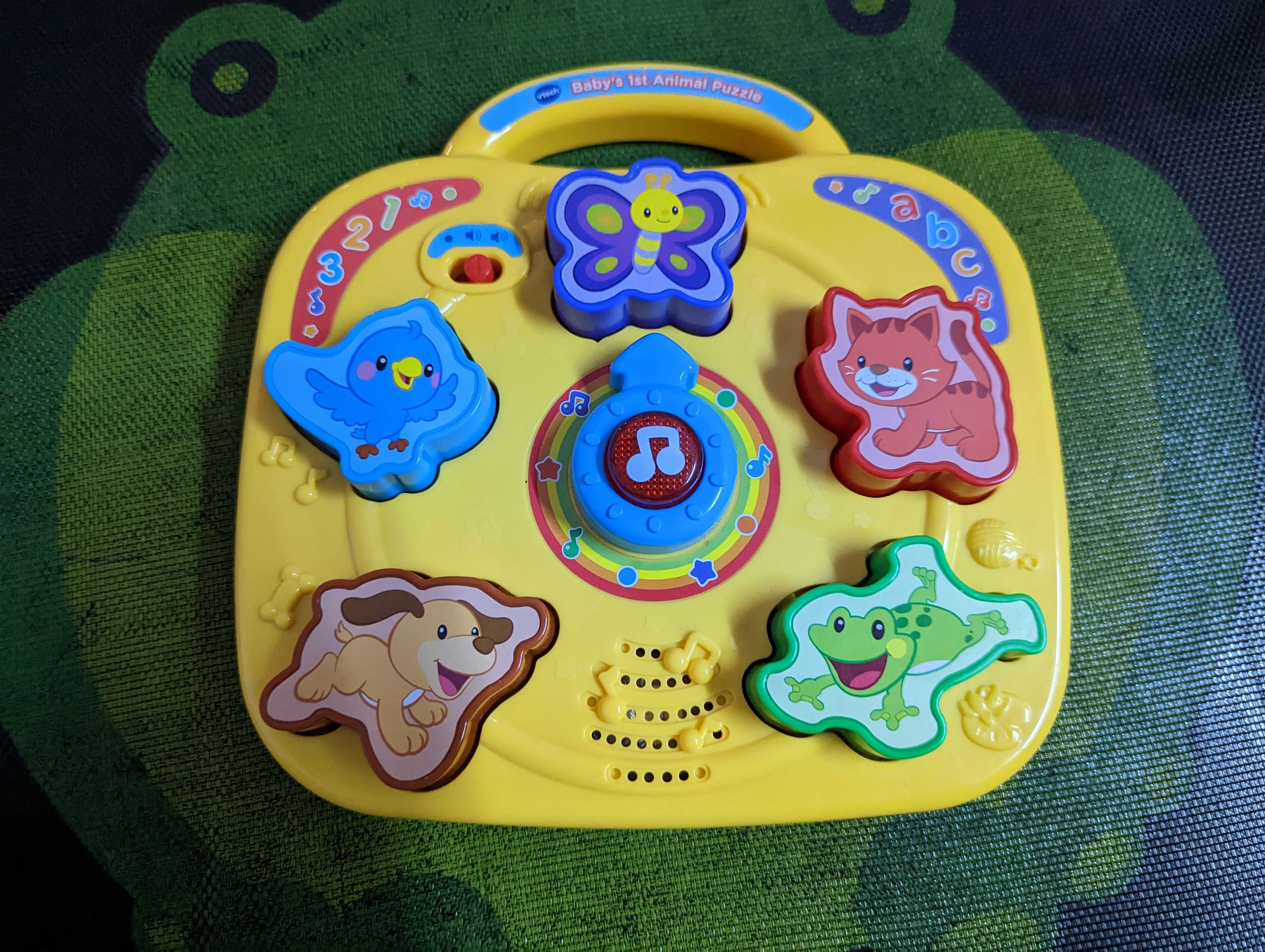 Jucarie interactiva Vtech Puzzle cu animale