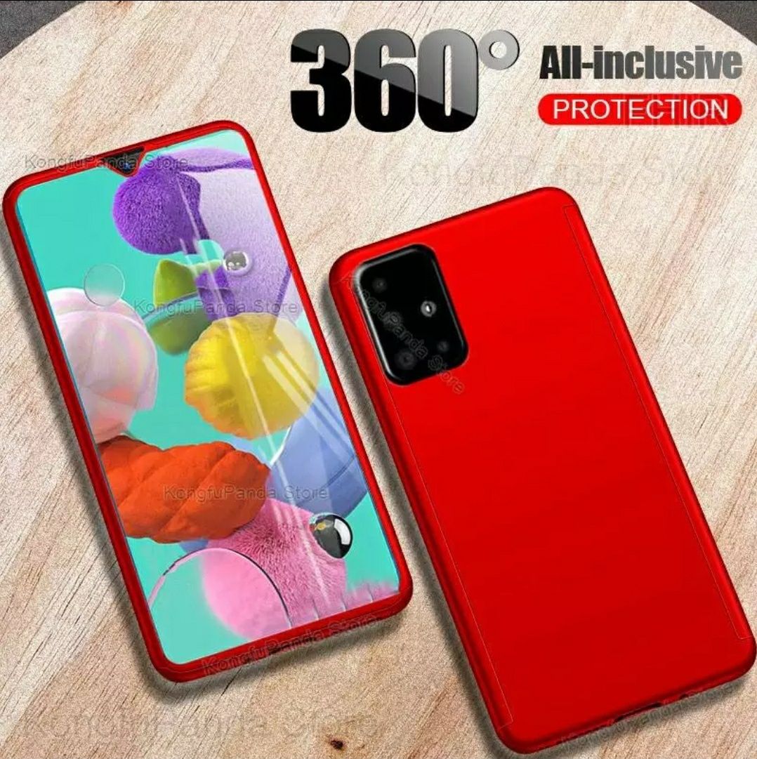 Кейс 360 Градуса Мат Samsung Galaxy A21s A41 A51 A53 A71 A32 A52 A72