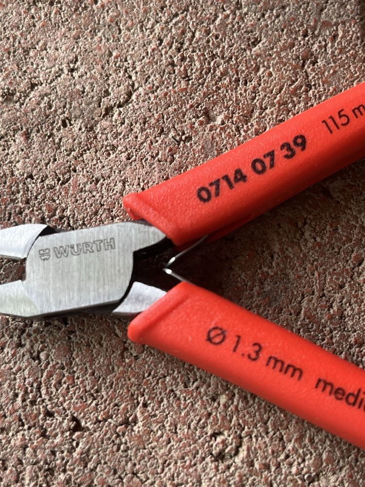 Wurth cleste taietor profesional 115mm rosu
