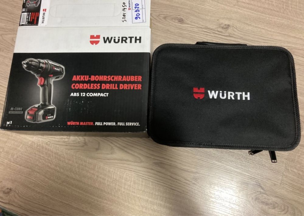 Bormasina autofiletanta Wurth ABS 12 Compact 12V motor fara perii