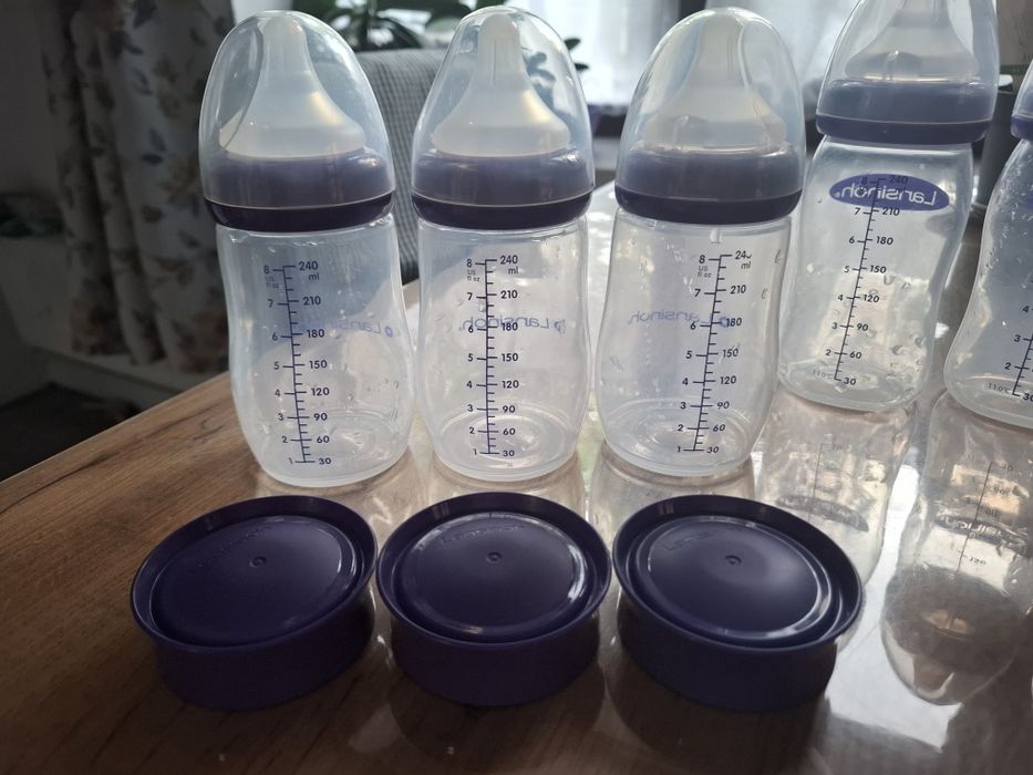 Vând 3 biberoane Lansinoh 240ml