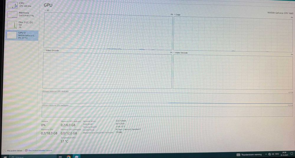 PC Gaming i5-9400F + GTX 1660 6GB + 24GB RAM