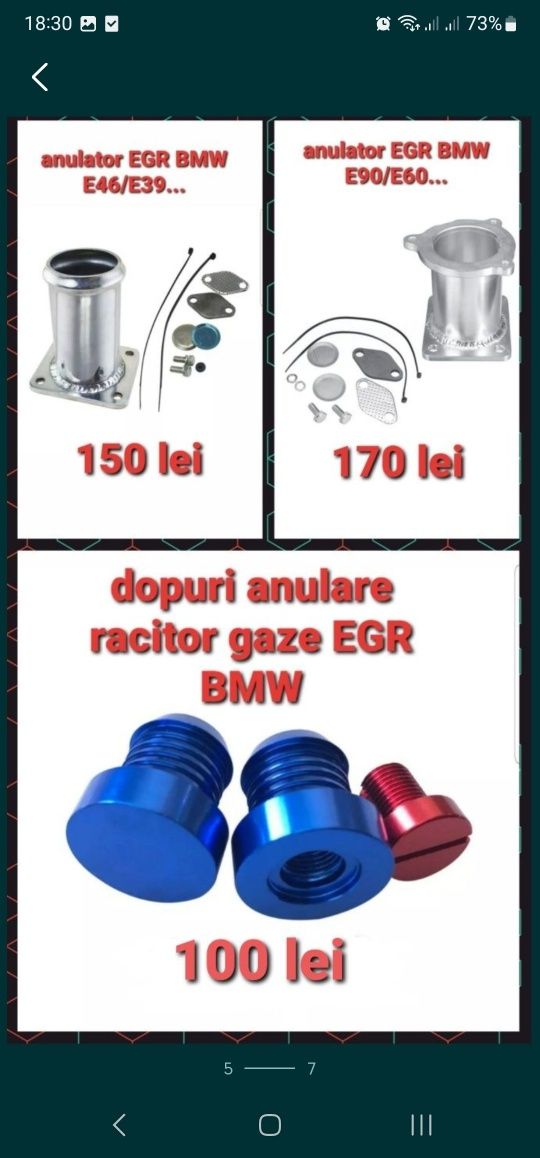 Egr BMW M47 M57 E60 E90 E65 E70 E83 E87