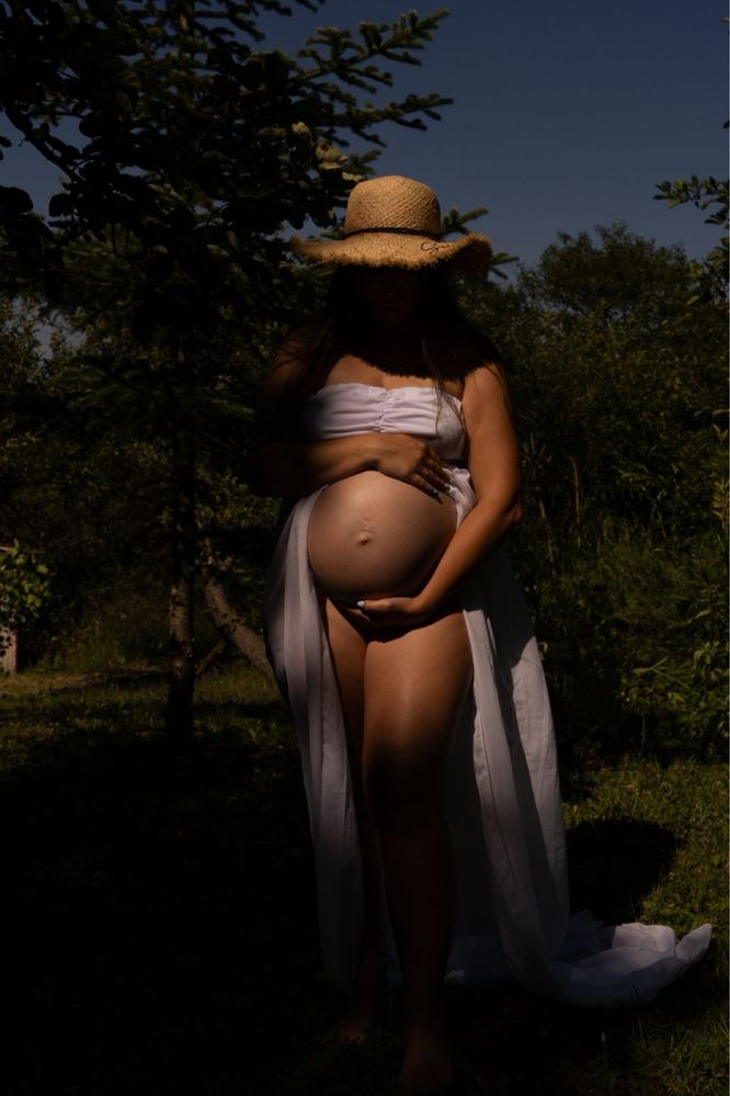 Рокля за бременни фотосесия