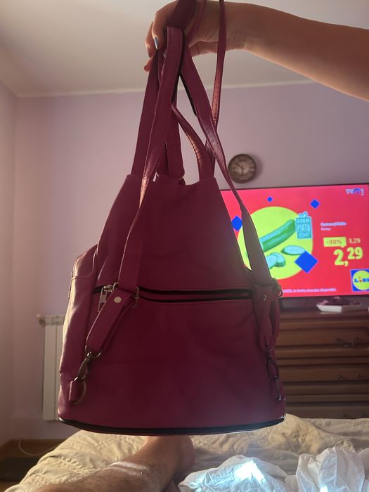 Rucsac din piele