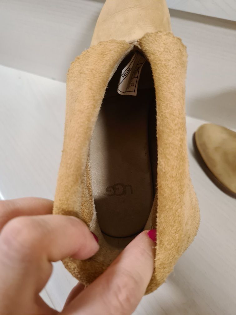 Botine piele naturala ugg 36 37, nu guess musette louboutini zara