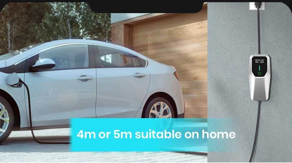 Трифазна зарядна станция за електромобили- 11 KW max