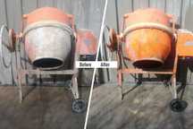 Solutie curatat beton.Detartrant beton.Dizolvant ciment 22kg