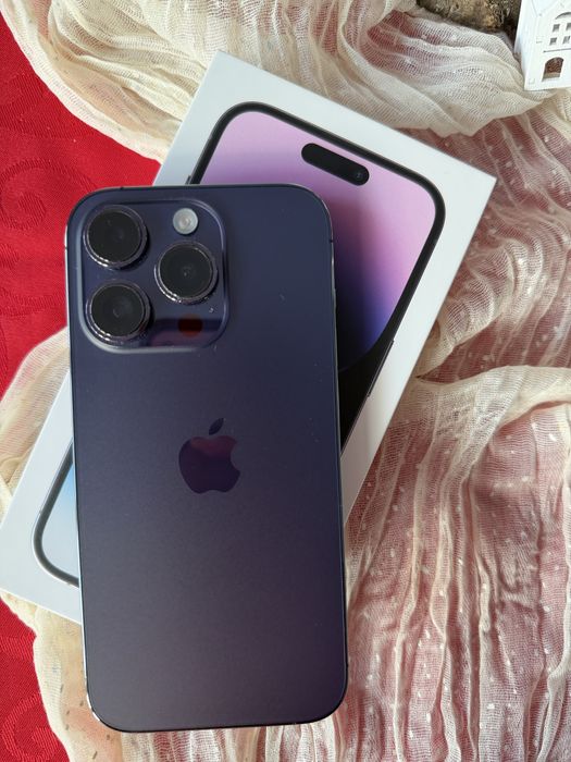 Vand Iphone 14 Pro Purple 256 GB-2.100 lei usor negociabil